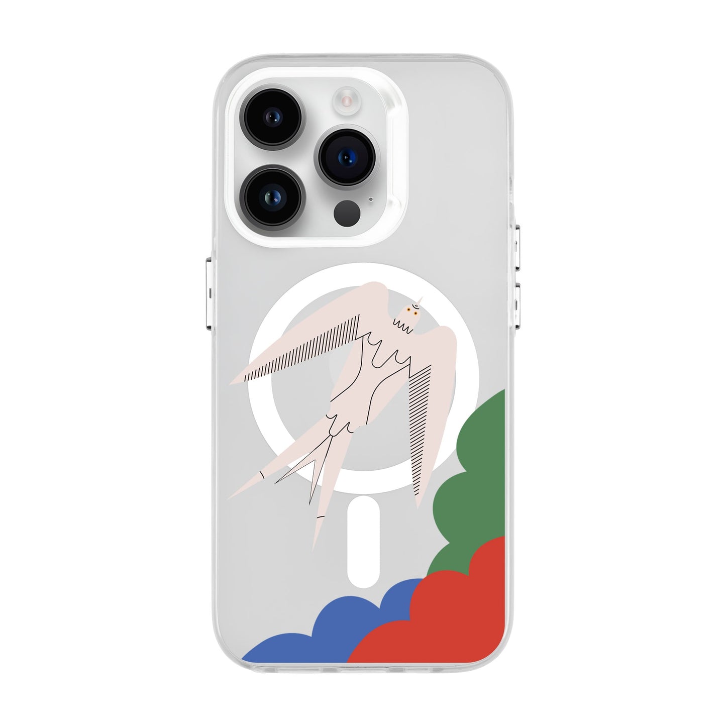L’OISEAU LIBRE-iPhone 14 Pro Hold Kılıf MagSafe Özellikli