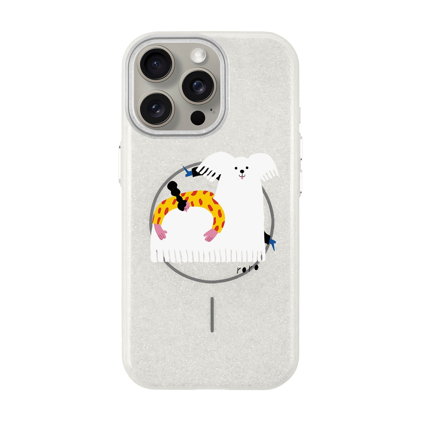 FANCY DOG-iPhone 15 Pro Max Radiant Kılıf MagSafe Özellikli