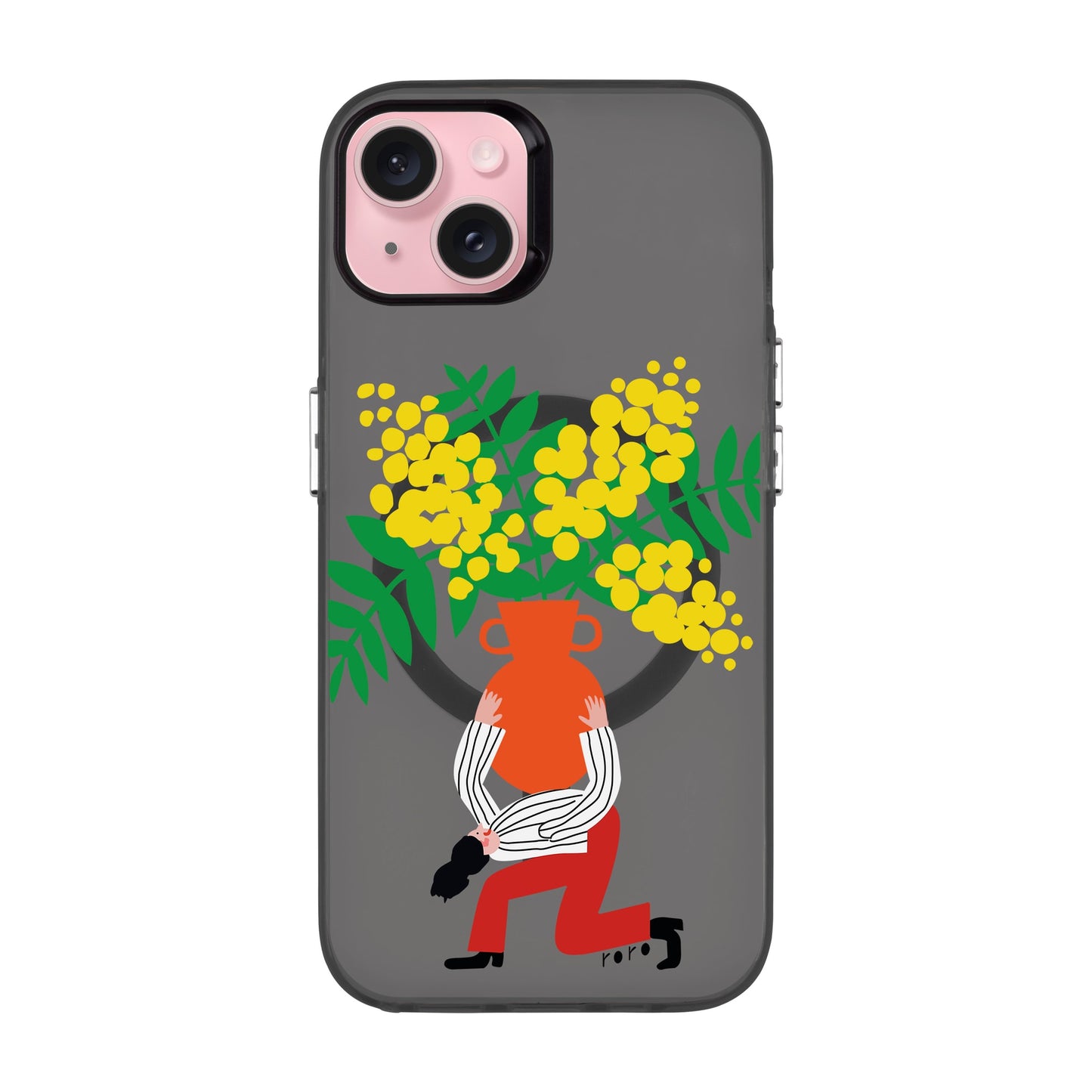 VASE-iPhone 15 Plus Hold Kılıf MagSafe Özellikli