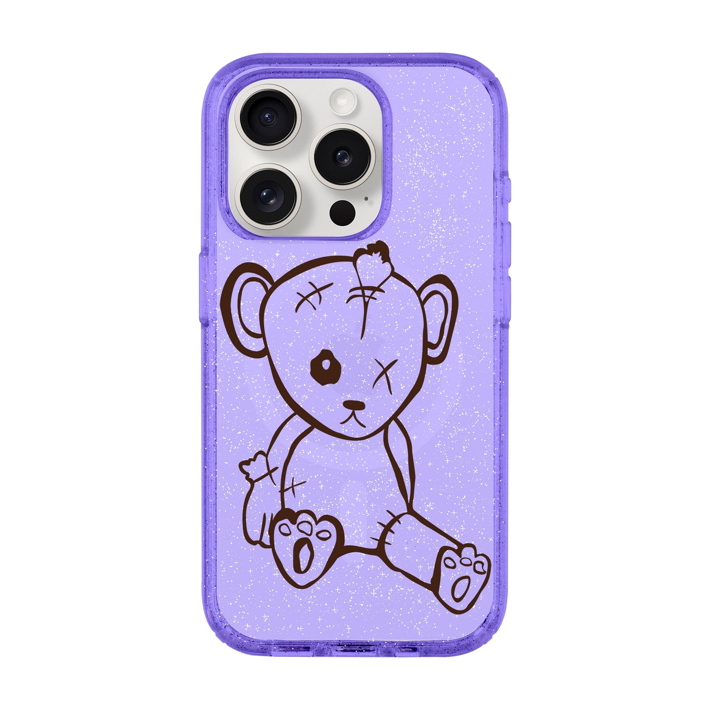 BABY BEAR-iPhone 15 Pro Shiny Kılıf MagSafe Özellikli