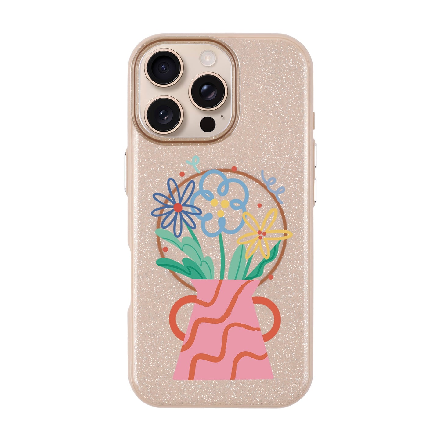 PINK VASE-iPhone 16 Pro Max Radiant Kılıf MagSafe Özellikli