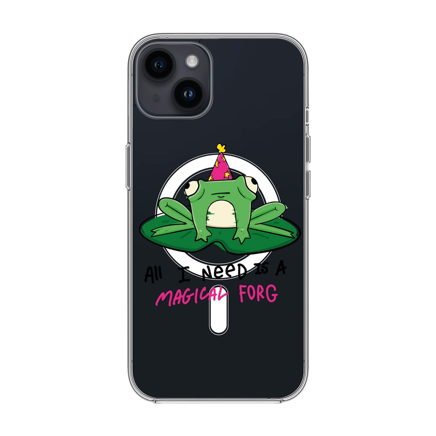 FORG-iPhone 14 Plus Solid Kılıf MagSafe Özellikli