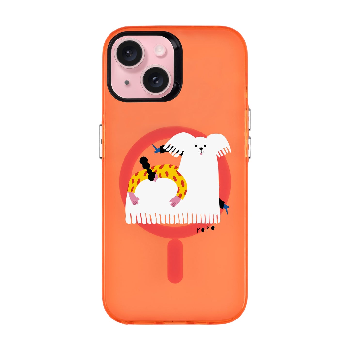 FANCY DOG-iPhone 15 Hold Kılıf MagSafe Özellikli