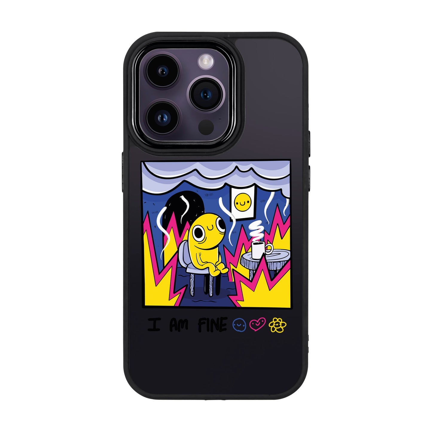I AM FINE-iPhone 14 Pro Proof Kılıf