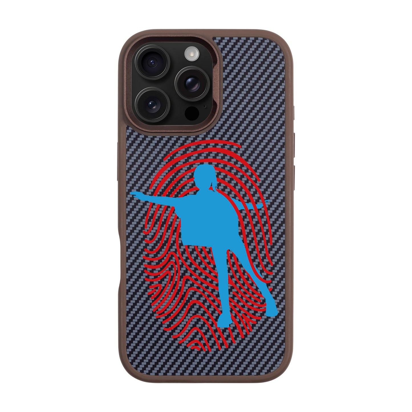 FINGERMARK-iPhone 16 Pro Max Plaid Kılıf MagSafe Özellikli