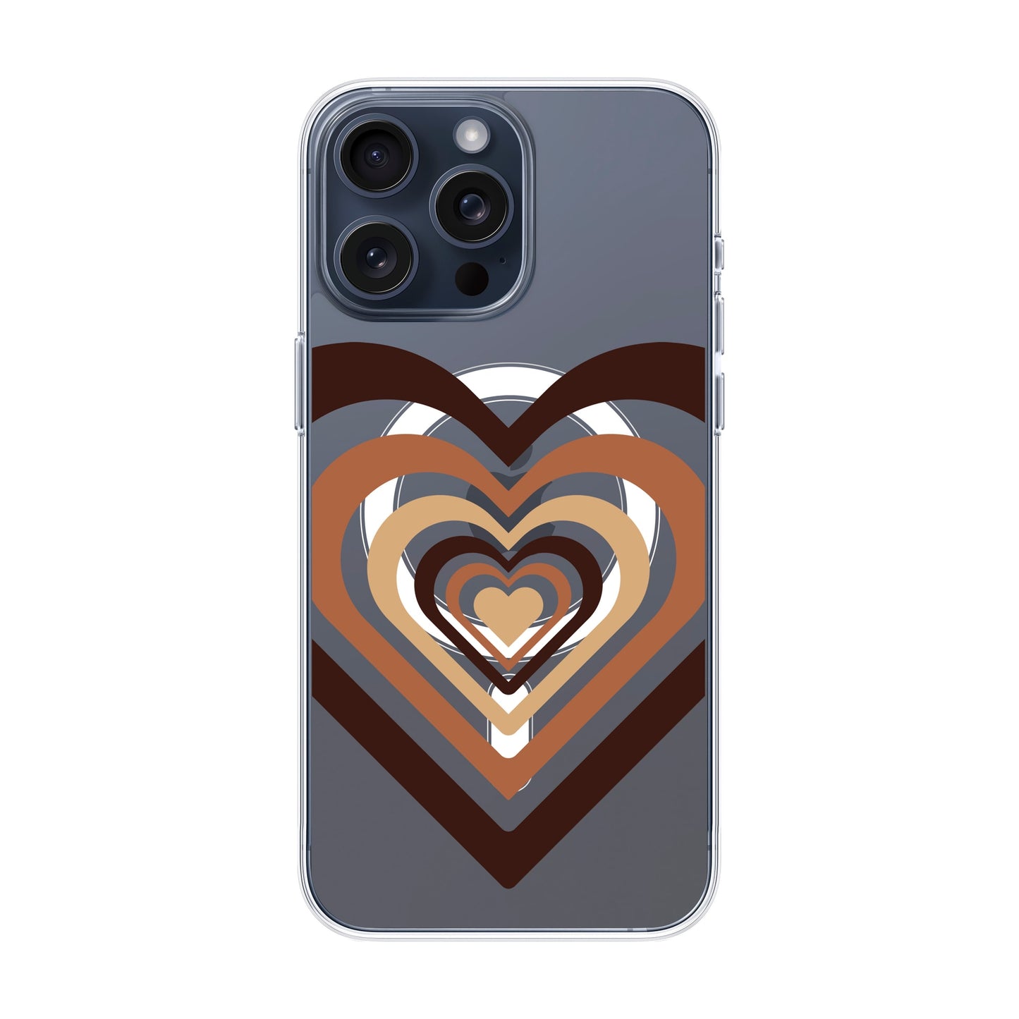 HEART-iPhone 15 Pro Max Solid Kılıf MagSafe Özellikli