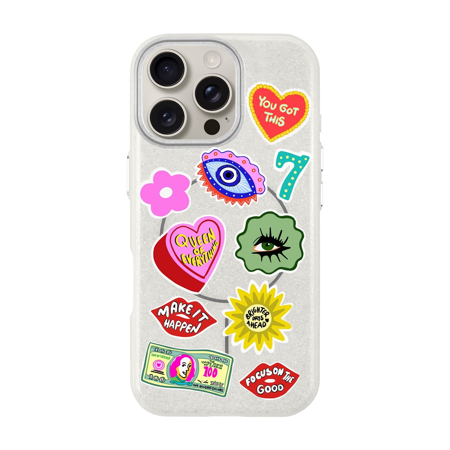 HM STICKERS-iPhone 16 Pro Max Radiant Kılıf MagSafe Özellikli