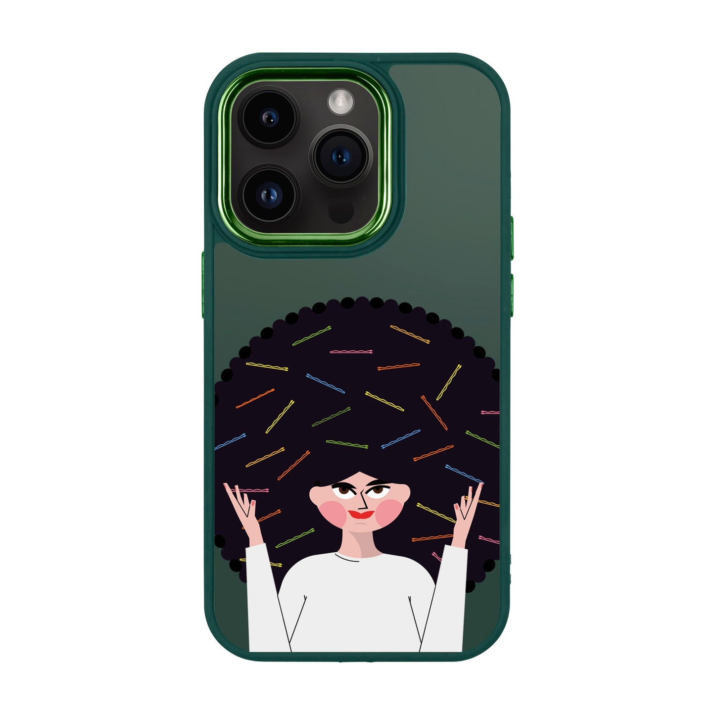 TANGLES OF HAPPINESS-iPhone 14 Pro Proof Kılıf