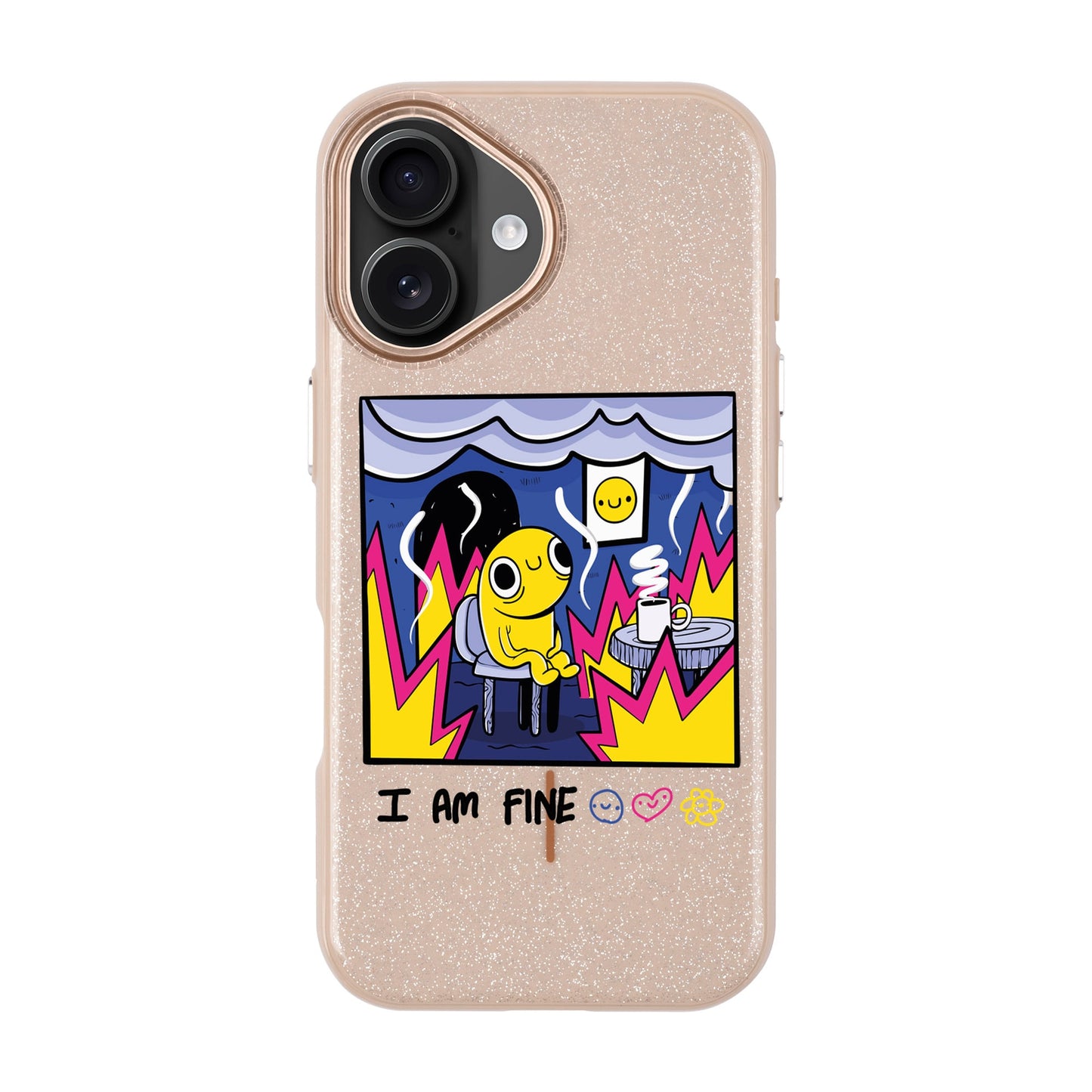 I AM FINE-iPhone 16 Plus Radiant Kılıf MagSafe Özellikli