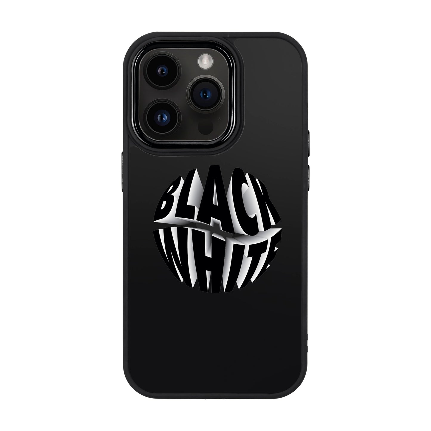 BLACK WHITE-iPhone 14 Pro Proof Kılıf
