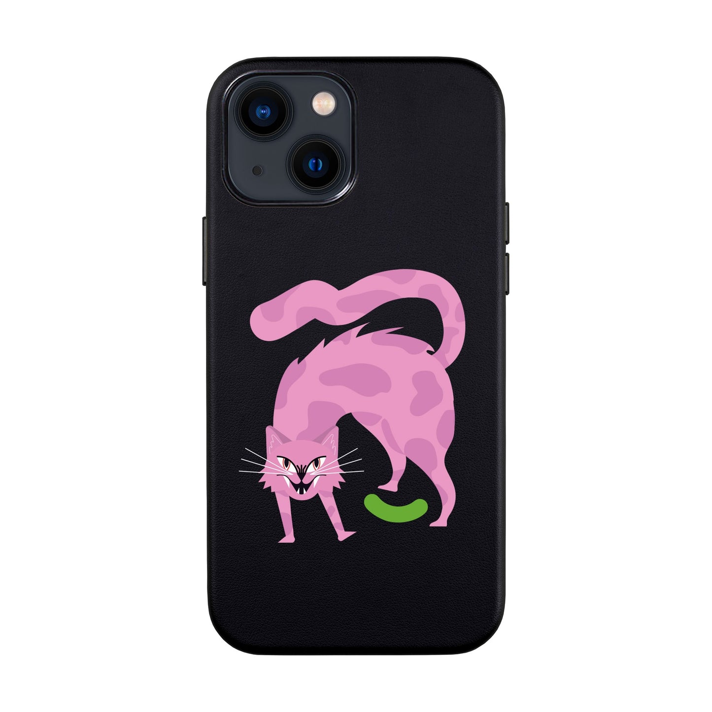 GRUMBLEPAWS-iPhone 14 Leather Kılıf
