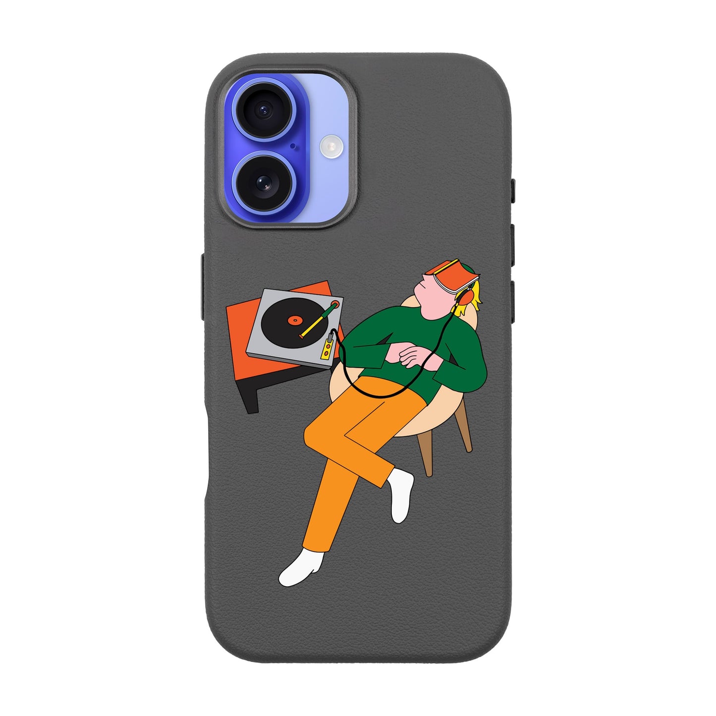 LAZY SUNDAY AFTERNOON-iPhone 16 Leather Premium Kılıf MagSafe Özellikli