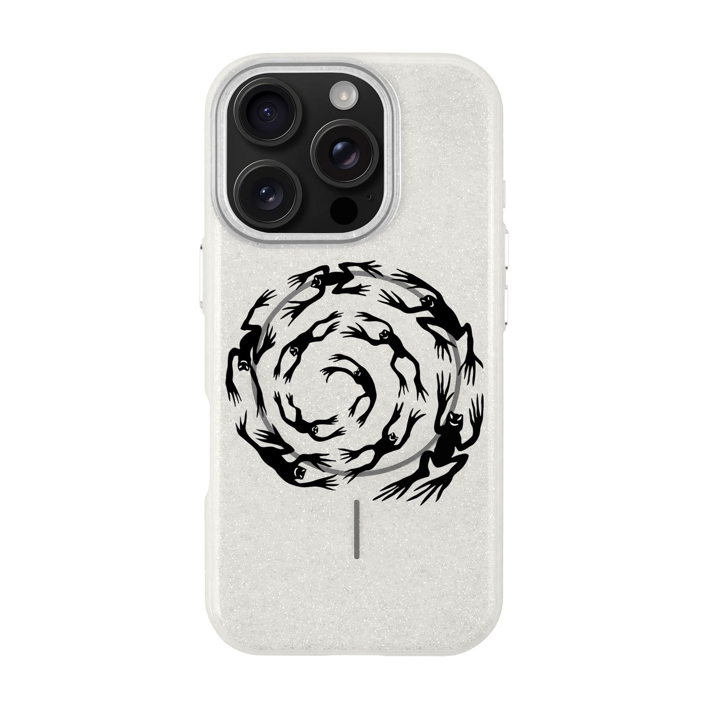 SWIRLING FROGS-iPhone 16 Pro Radiant Kılıf MagSafe Özellikli