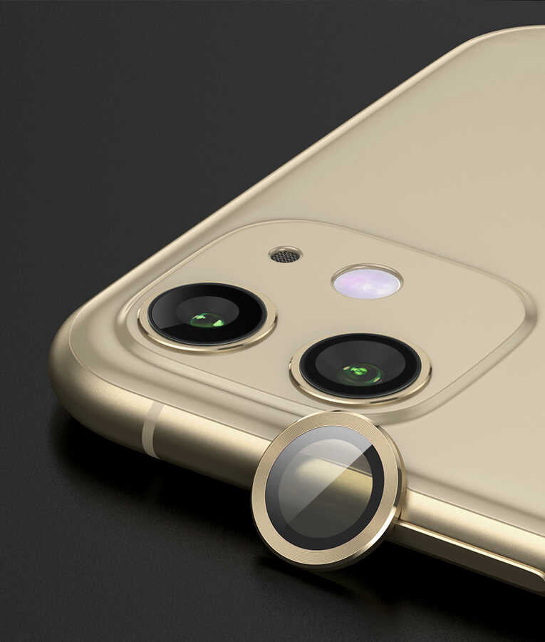 Apple iPhone 12 Mini Shine Kamera Lens Koruyucu