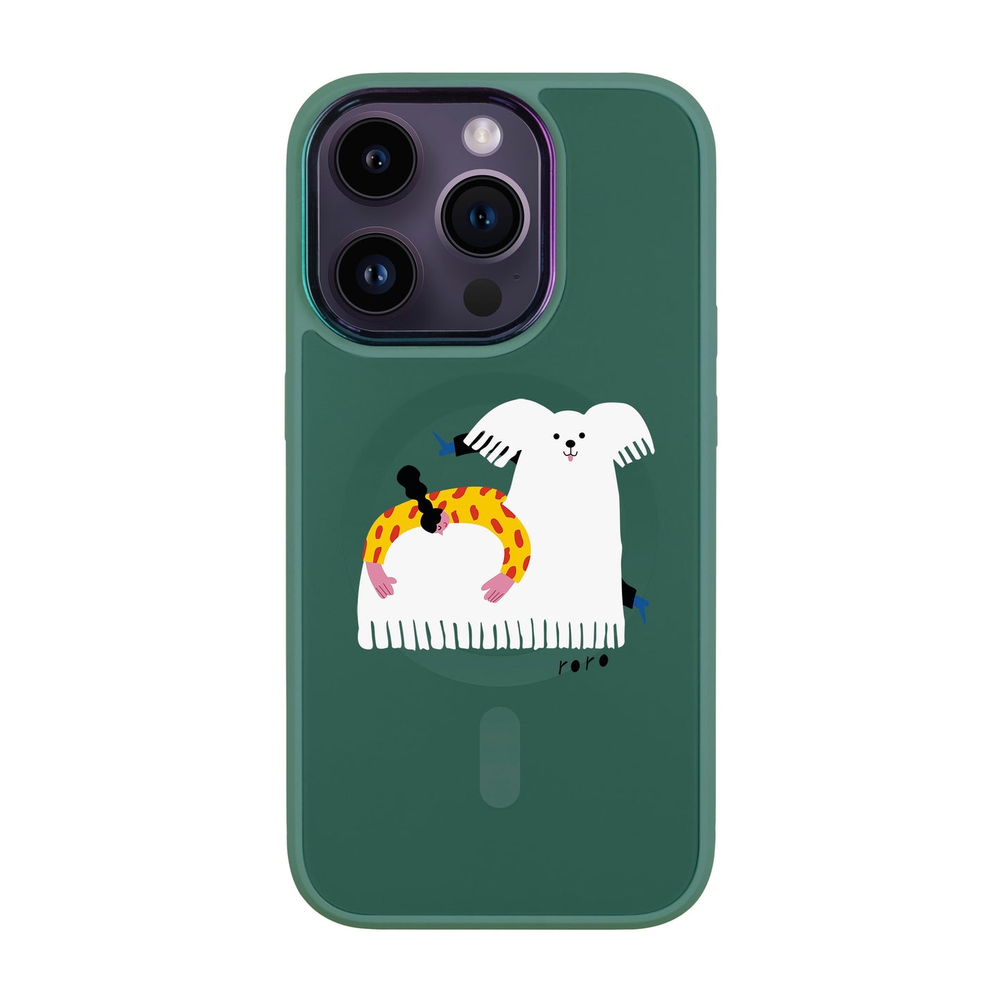 FANCY DOG-iPhone 13 Pro Vigor Kılıf MagSafe Özellikli