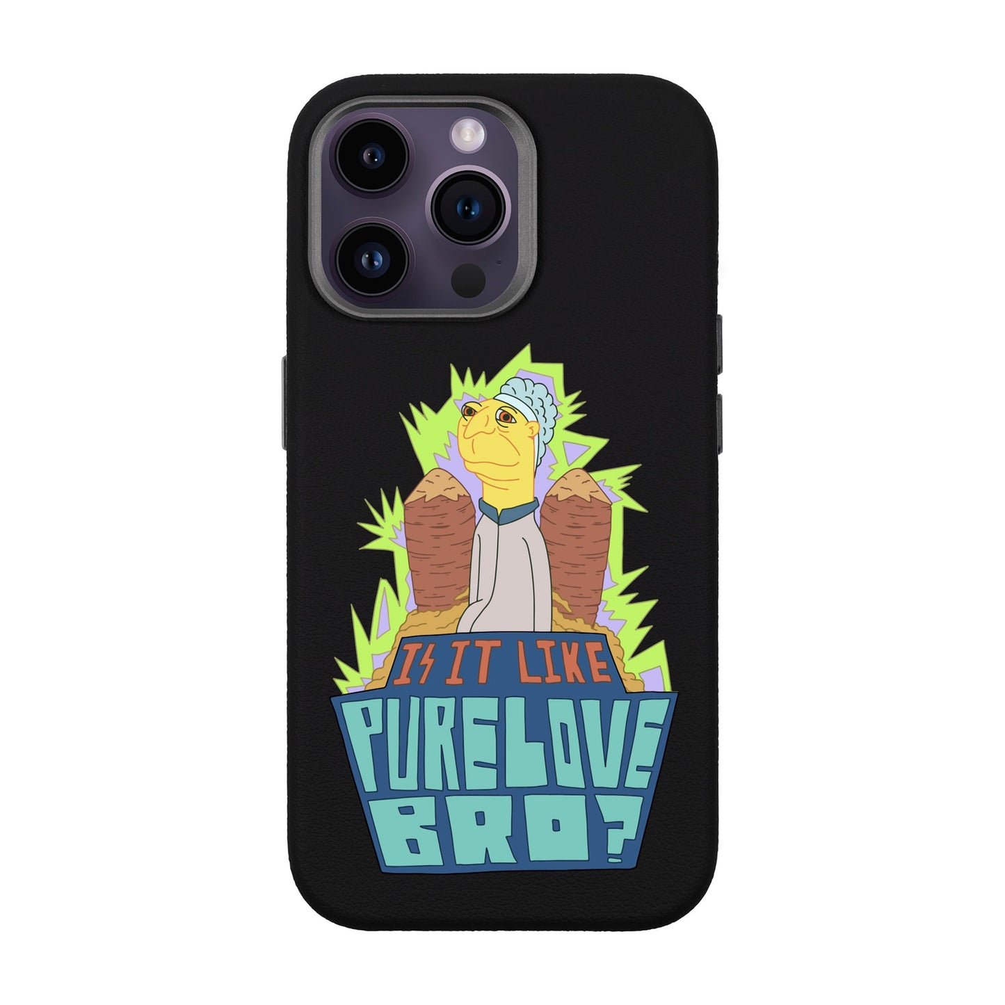 PURE LOVE-iPhone 14 Pro Max Leather Premium Kılıf MagSafe Özellikli