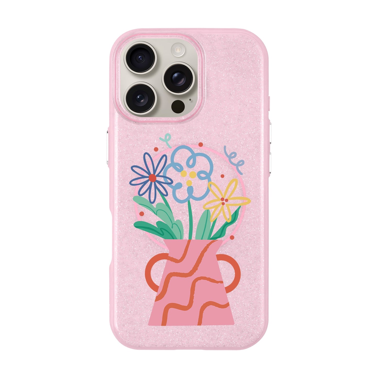 PINK VASE-iPhone 16 Pro Max Radiant Kılıf MagSafe Özellikli