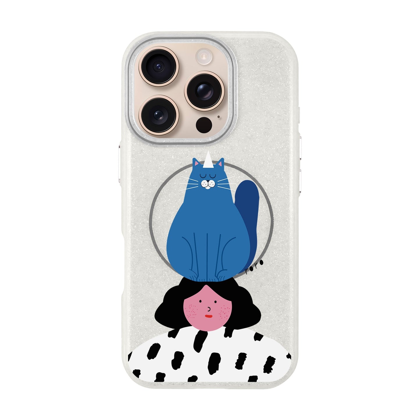 NAUGHTY CAT-iPhone 16 Pro Radiant Kılıf MagSafe Özellikli