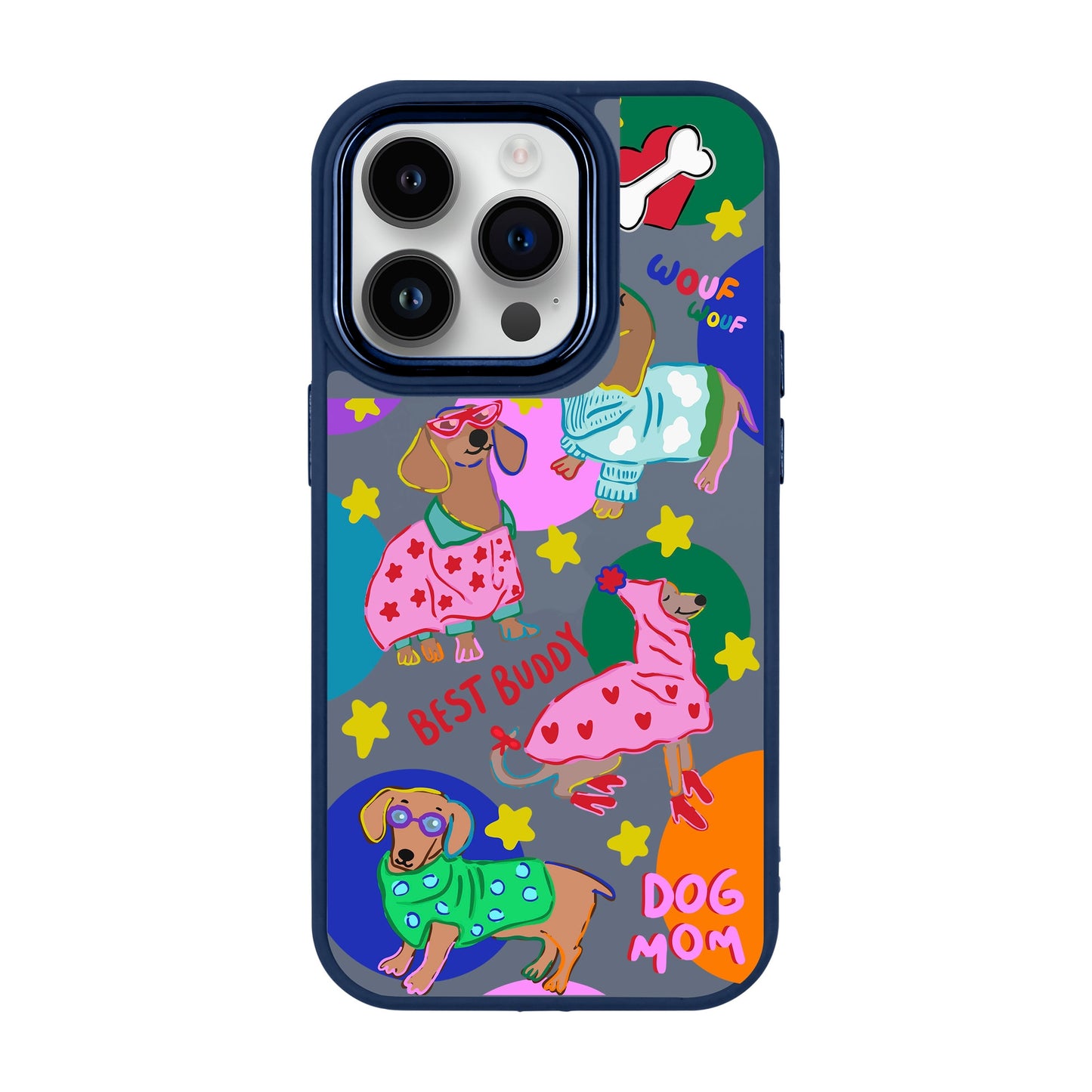 DOG MOM-iPhone 13 Pro Proof Kılıf