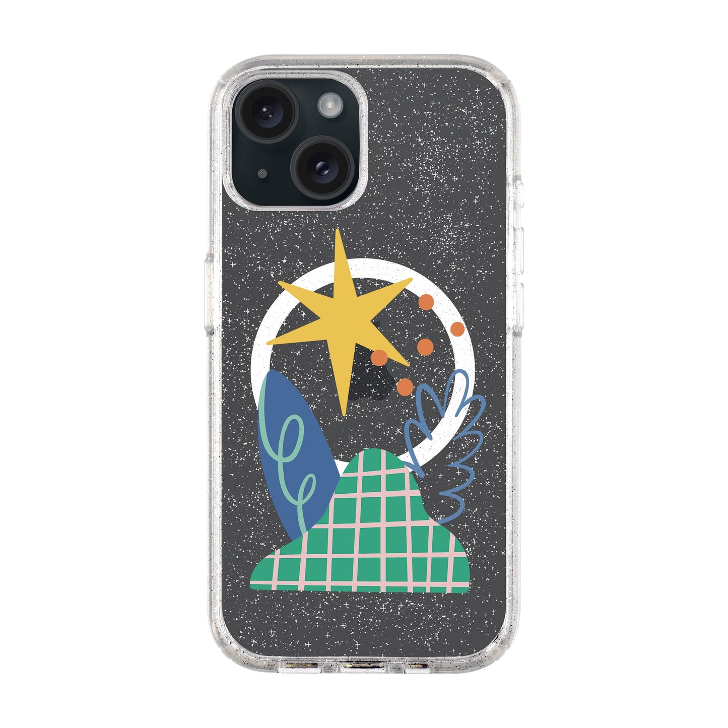 LITTLE NATURE-iPhone 14 Plus Shiny Kılıf MagSafe Özellikli