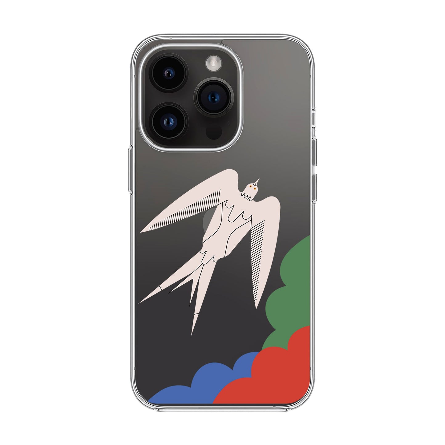 L’OISEAU LIBRE-iPhone 14 Pro Solid Kılıf