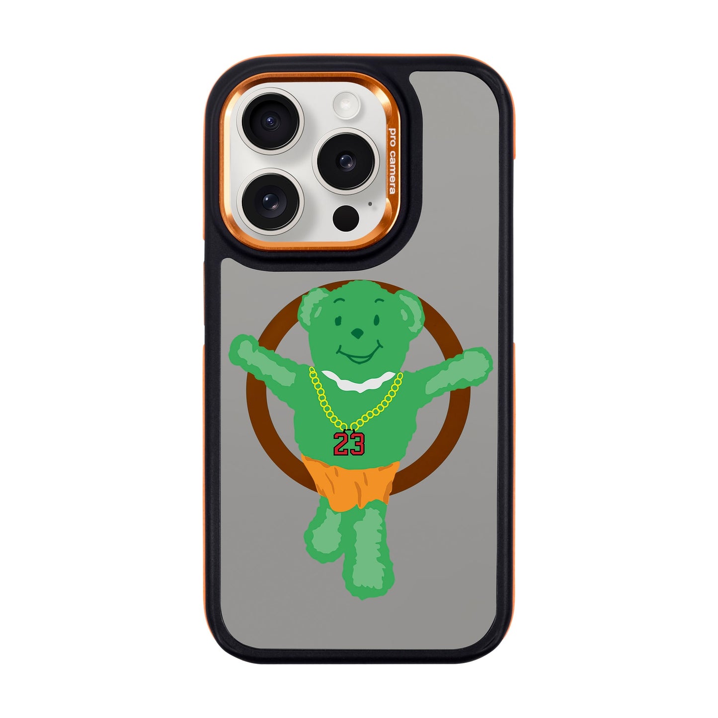 GREEN BEAR-iPhone 15 Pro Dark Kılıf MagSafe Özellikli