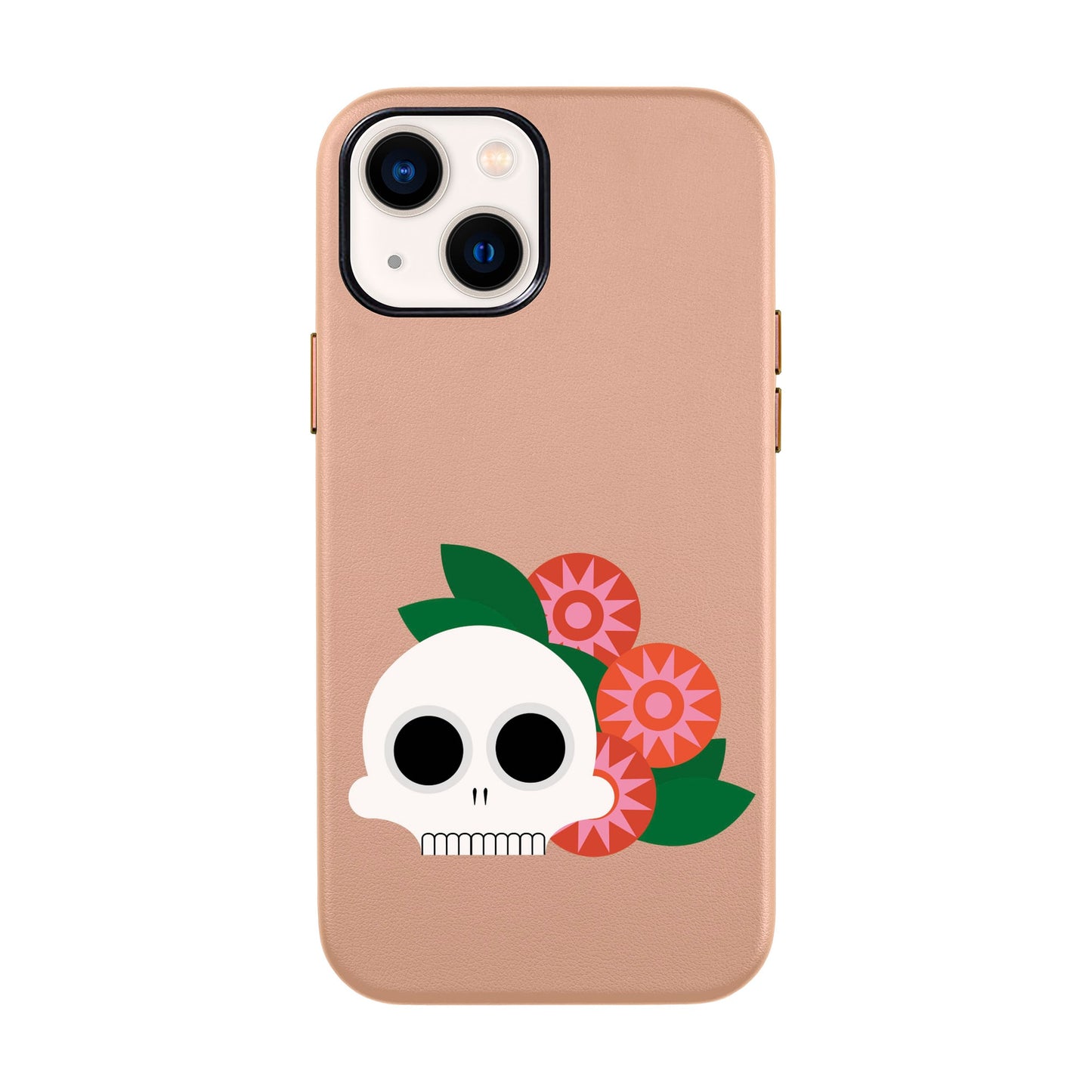 MEMENTO BLOOM-iPhone 13 Mini Leather Kılıf