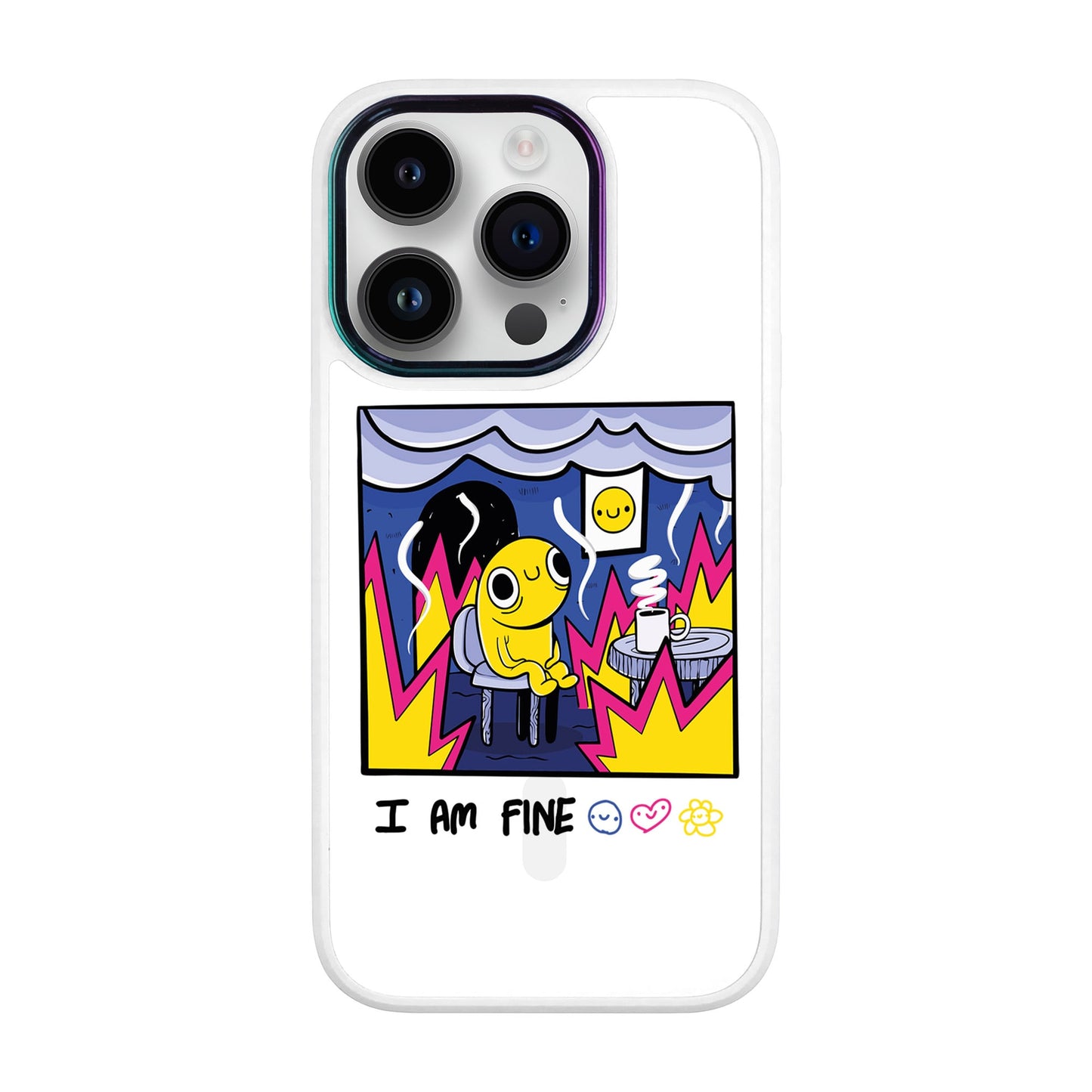 I AM FINE-iPhone 13 Pro Vigor Kılıf MagSafe Özellikli
