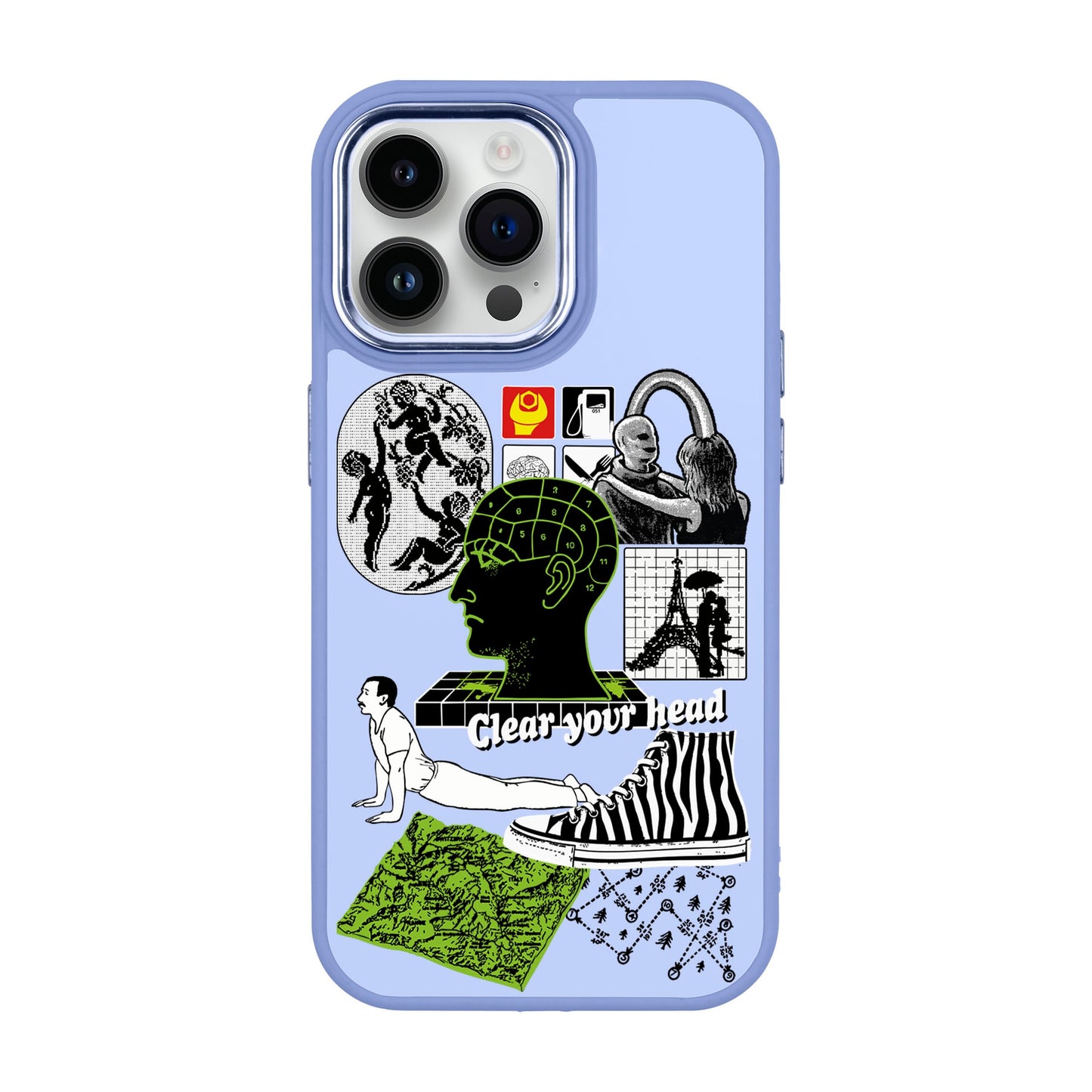 CLEAR YOUR HEAD-iPhone 14 Pro Max Proof Kılıf