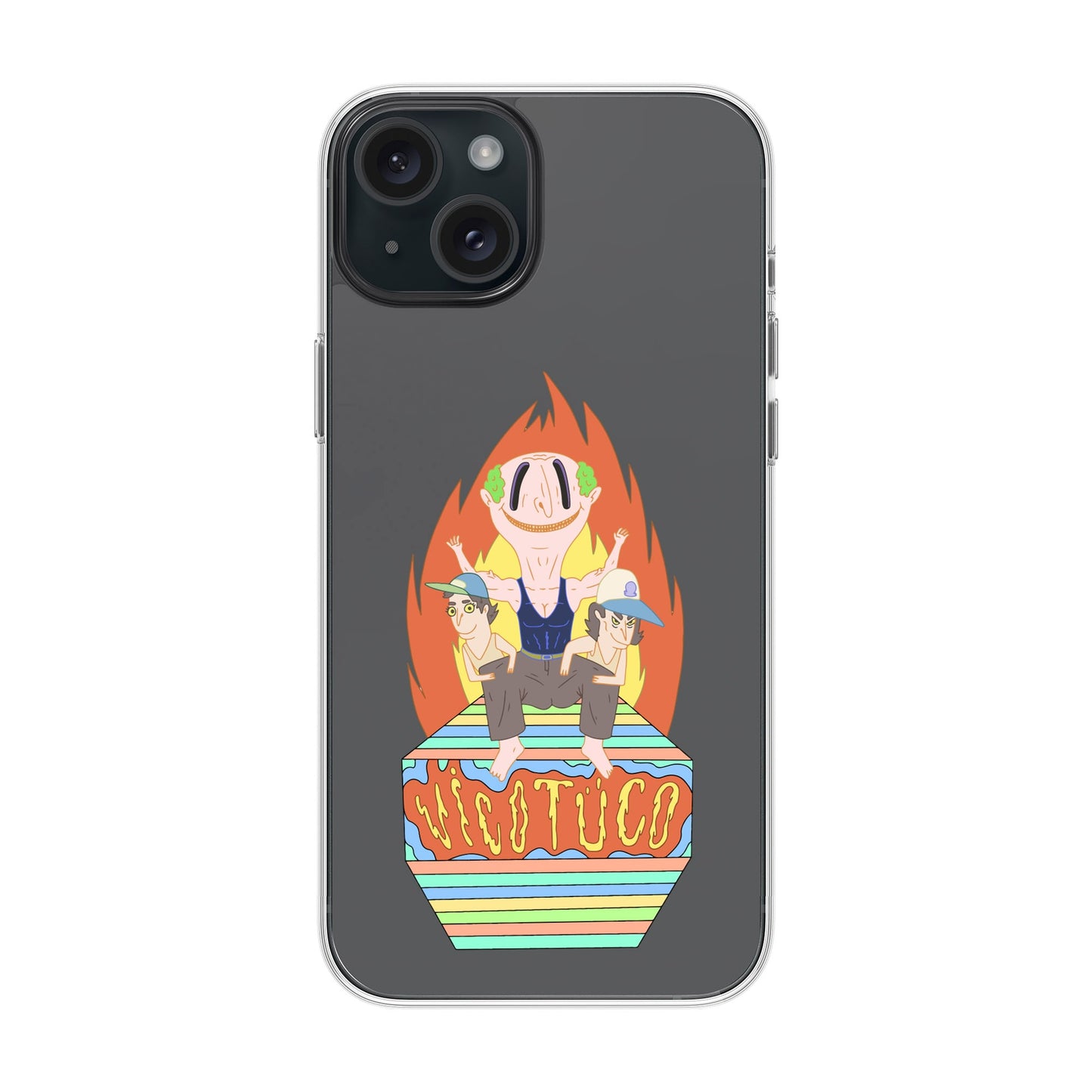 VİCOTÜCO ADAM-iPhone 15 Plus Solid Kılıf
