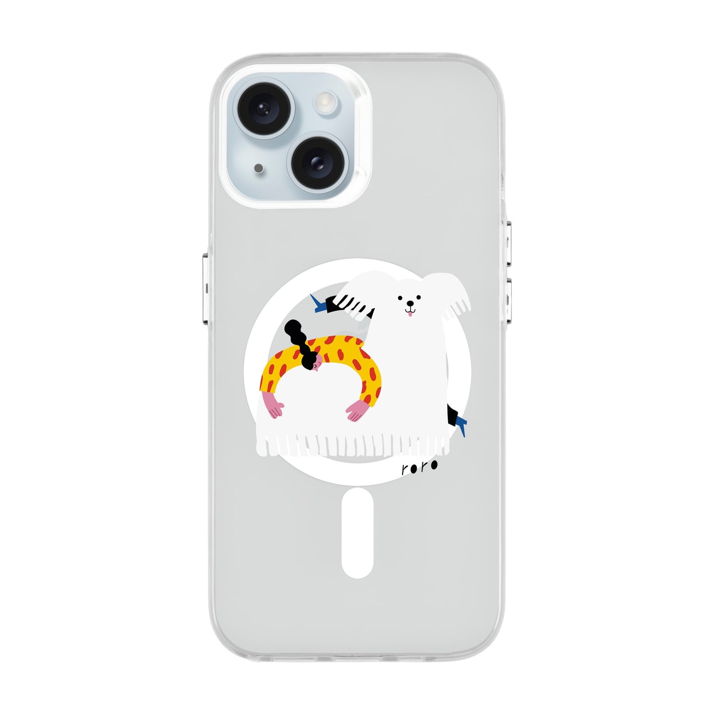 FANCY DOG-iPhone 15 Hold Kılıf MagSafe Özellikli