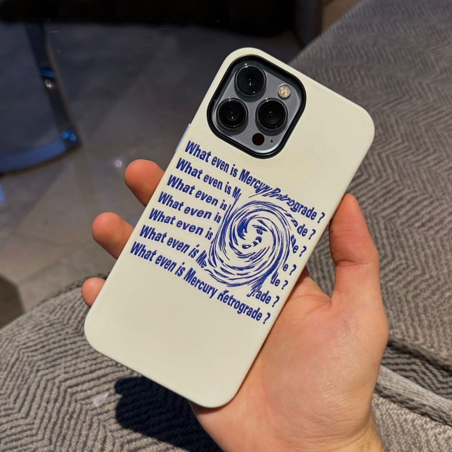 MERCURY-iPhone 14 Leather Kılıf
