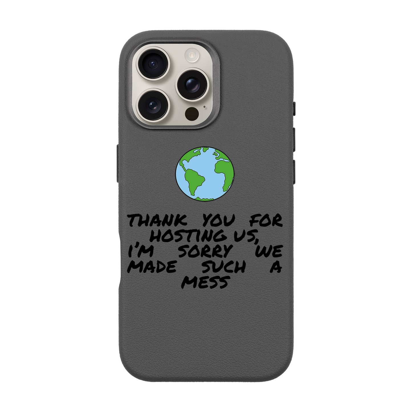 MESS-iPhone 16 Pro Max Leather Premium Kılıf MagSafe Özellikli