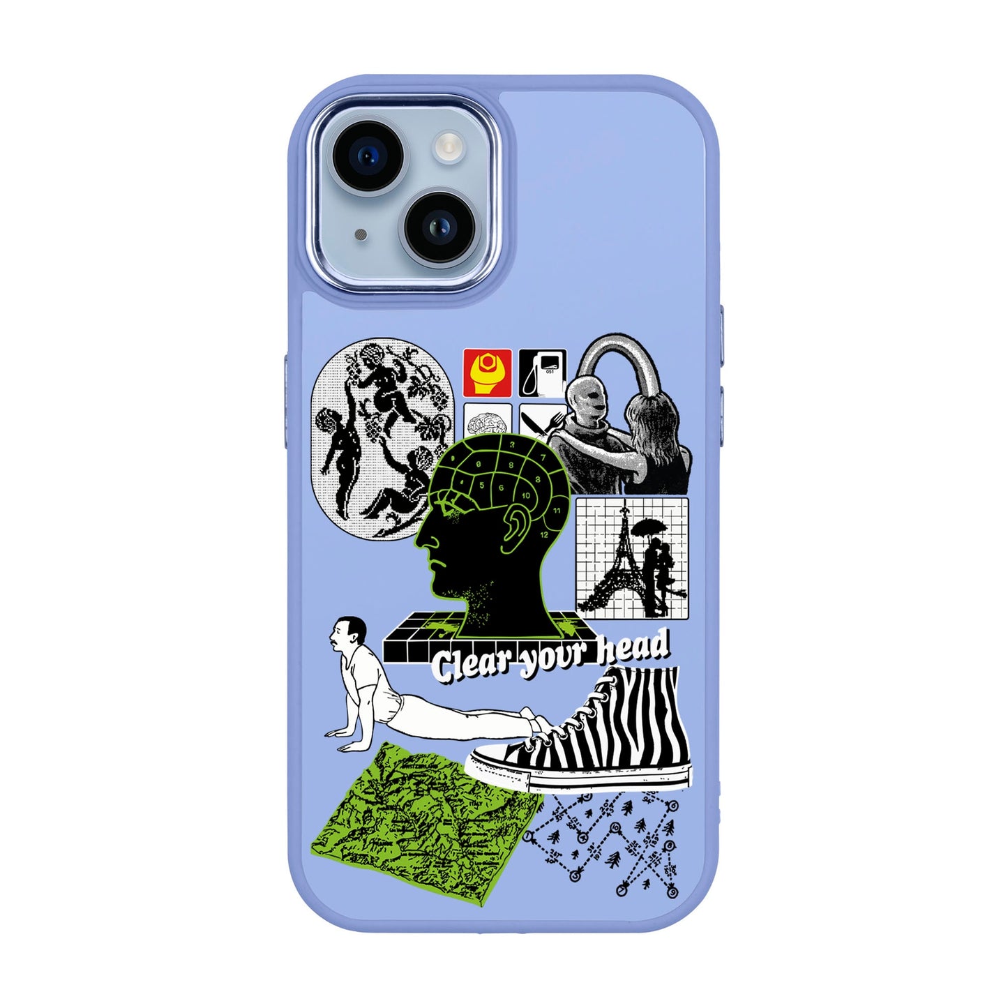 CLEAR YOUR HEAD-iPhone 14 Plus Proof Kılıf