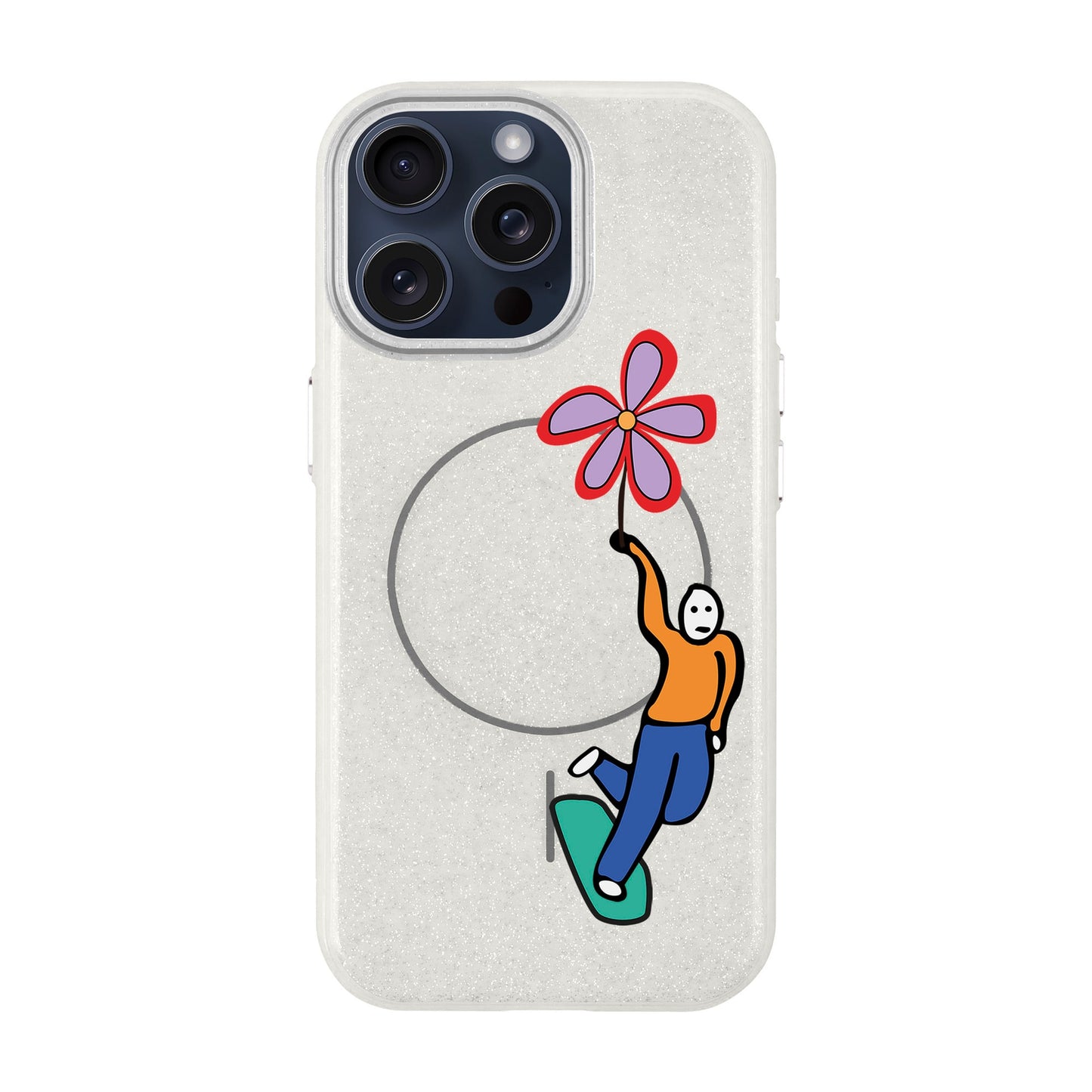 SKATEBOARDER-iPhone 15 Pro Max Radiant Kılıf MagSafe Özellikli