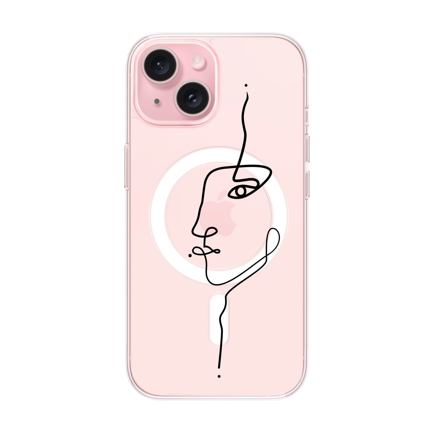 FACE-iPhone 15 Solid Kılıf MagSafe Özellikli
