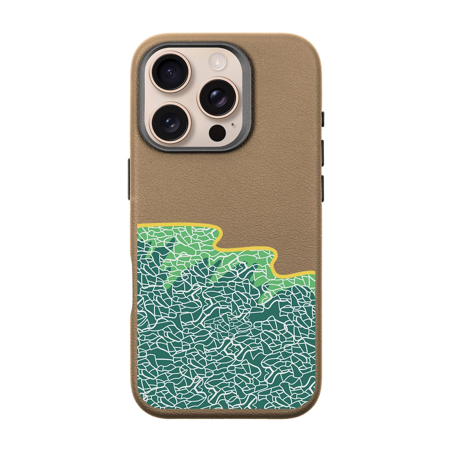 SEA-iPhone 16 Pro Leather Premium Kılıf MagSafe Özellikli