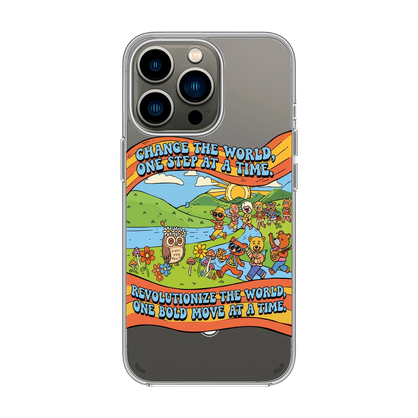 CHANGE THE WORLD-iPhone XR Solid Kılıf