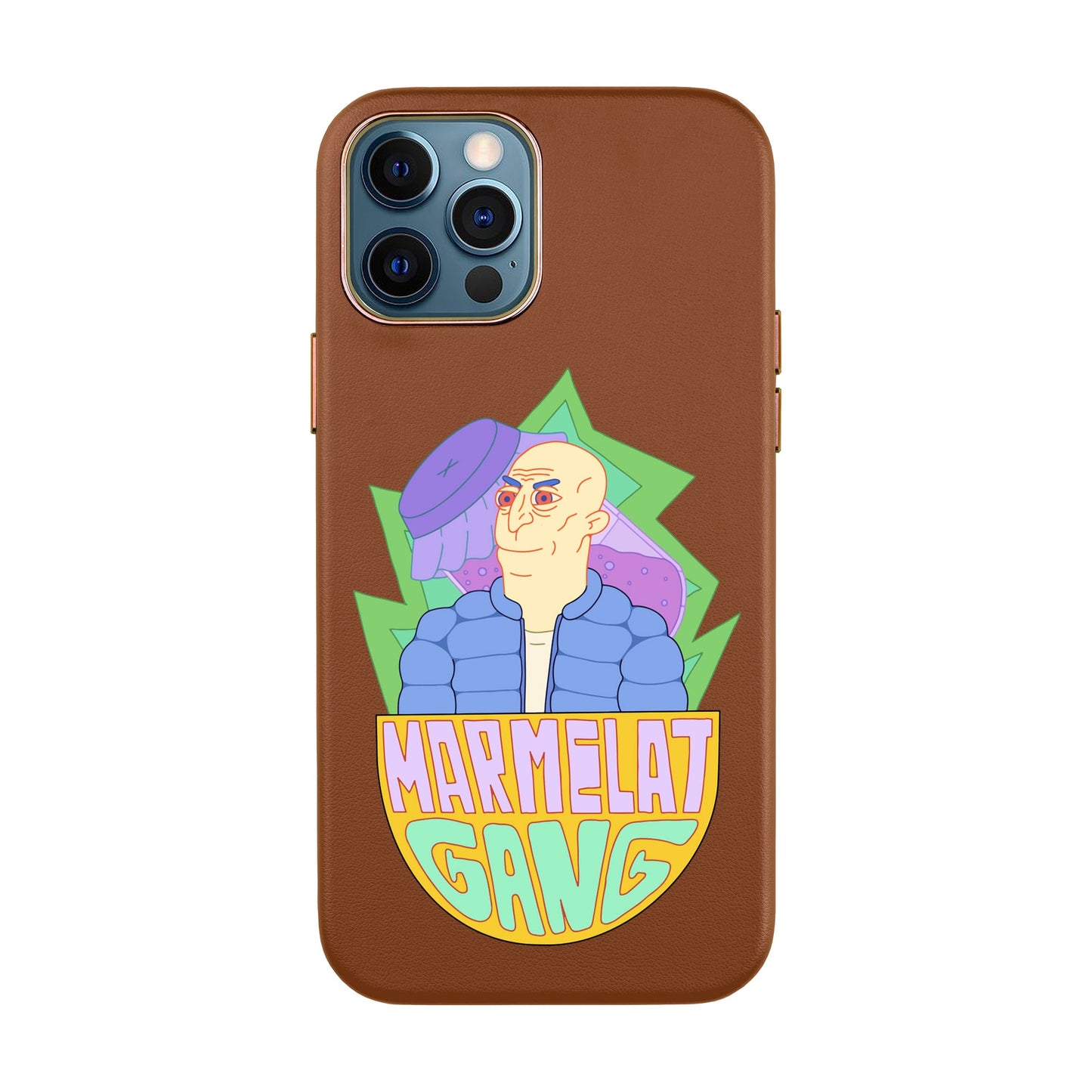 MARMELAT GANG-iPhone X / Xs Leather Kılıf