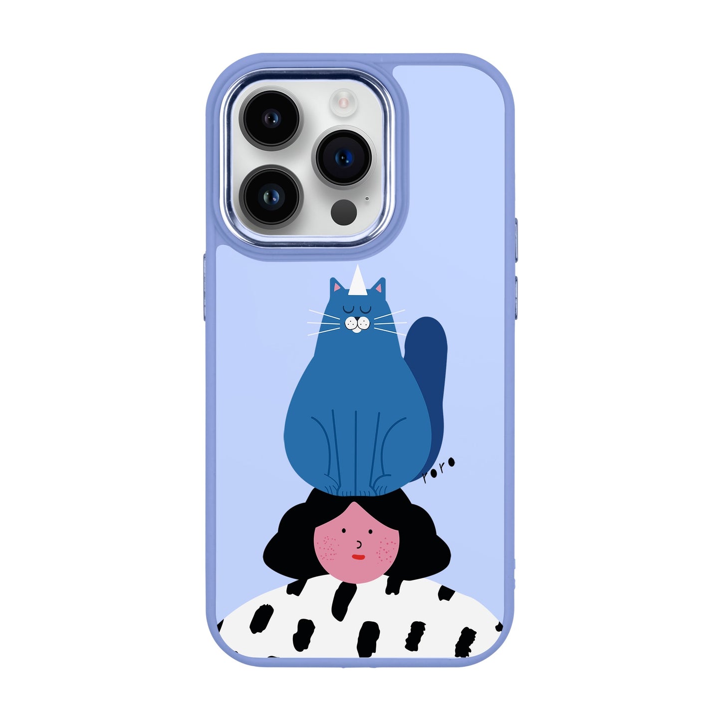 NAUGHTY CAT-iPhone 13 Pro Proof Kılıf