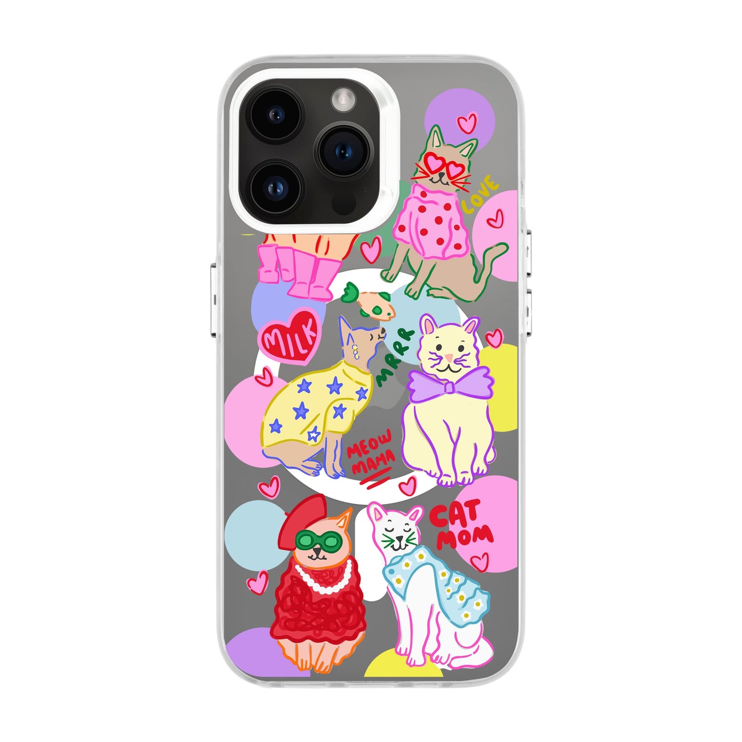 CAT MOM-iPhone 14 Pro Max Hold Kılıf MagSafe Özellikli