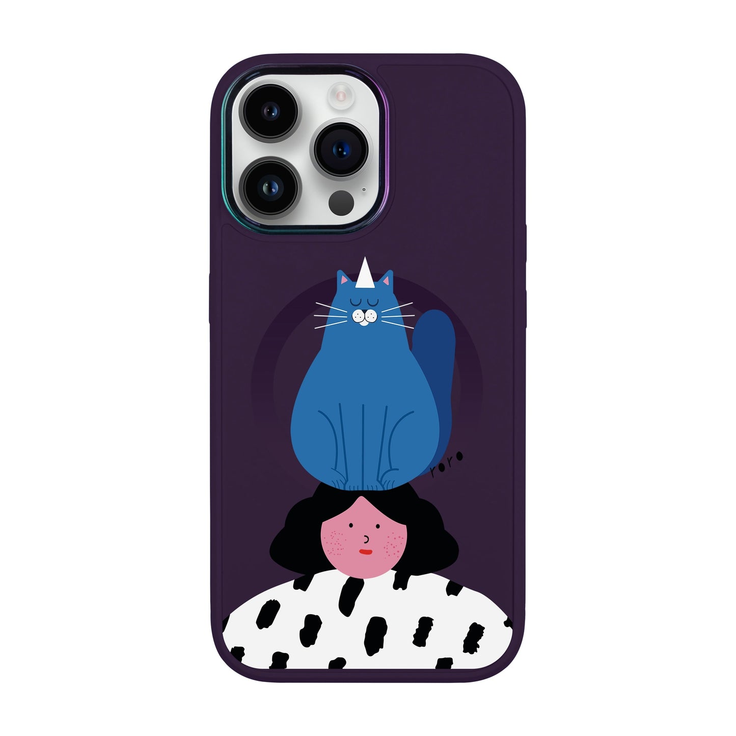 NAUGHTY CAT-iPhone 14 Pro Max Vigor Kılıf MagSafe Özellikli