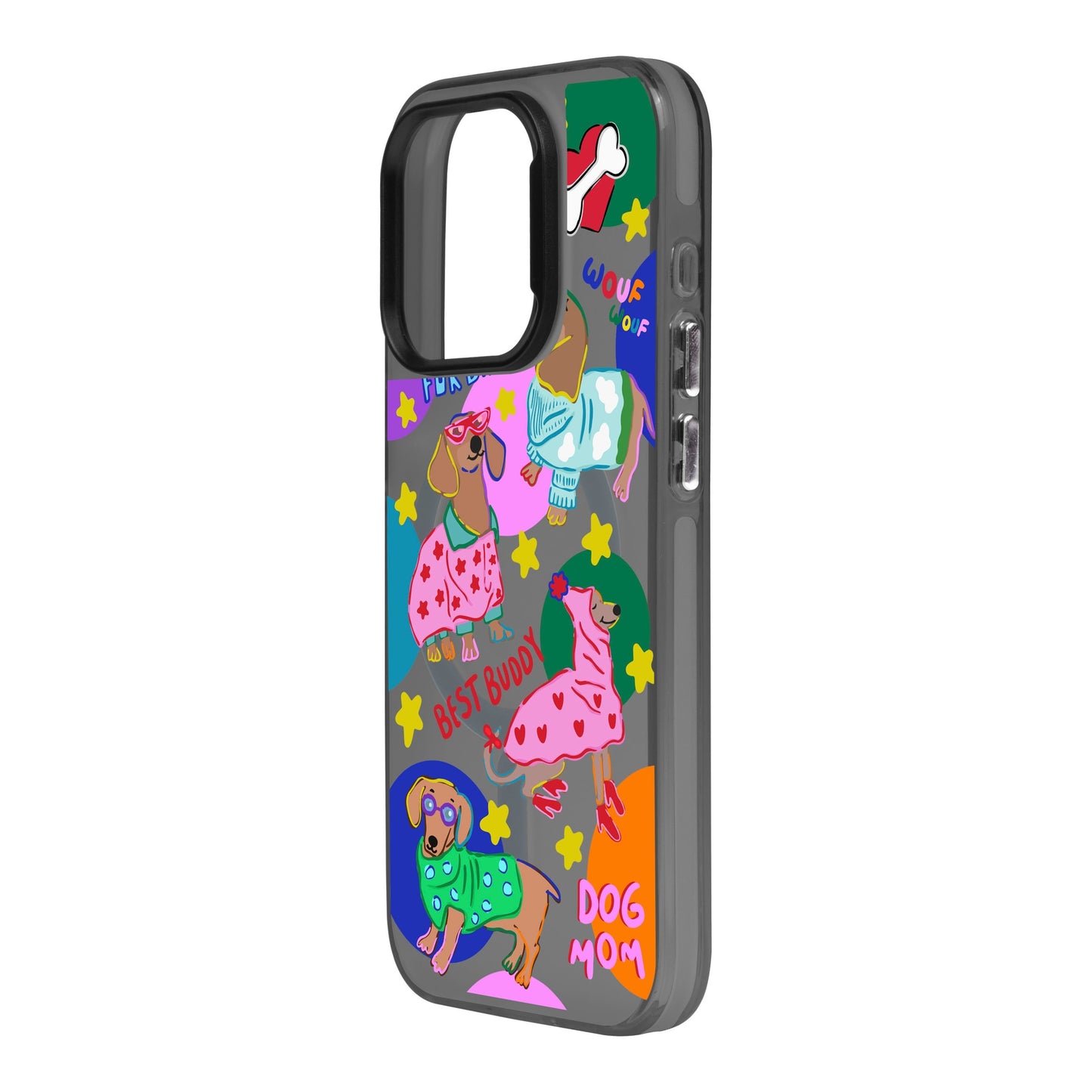 DOG MOM-iPhone 15 Pro Max Hold Kılıf MagSafe Özellikli