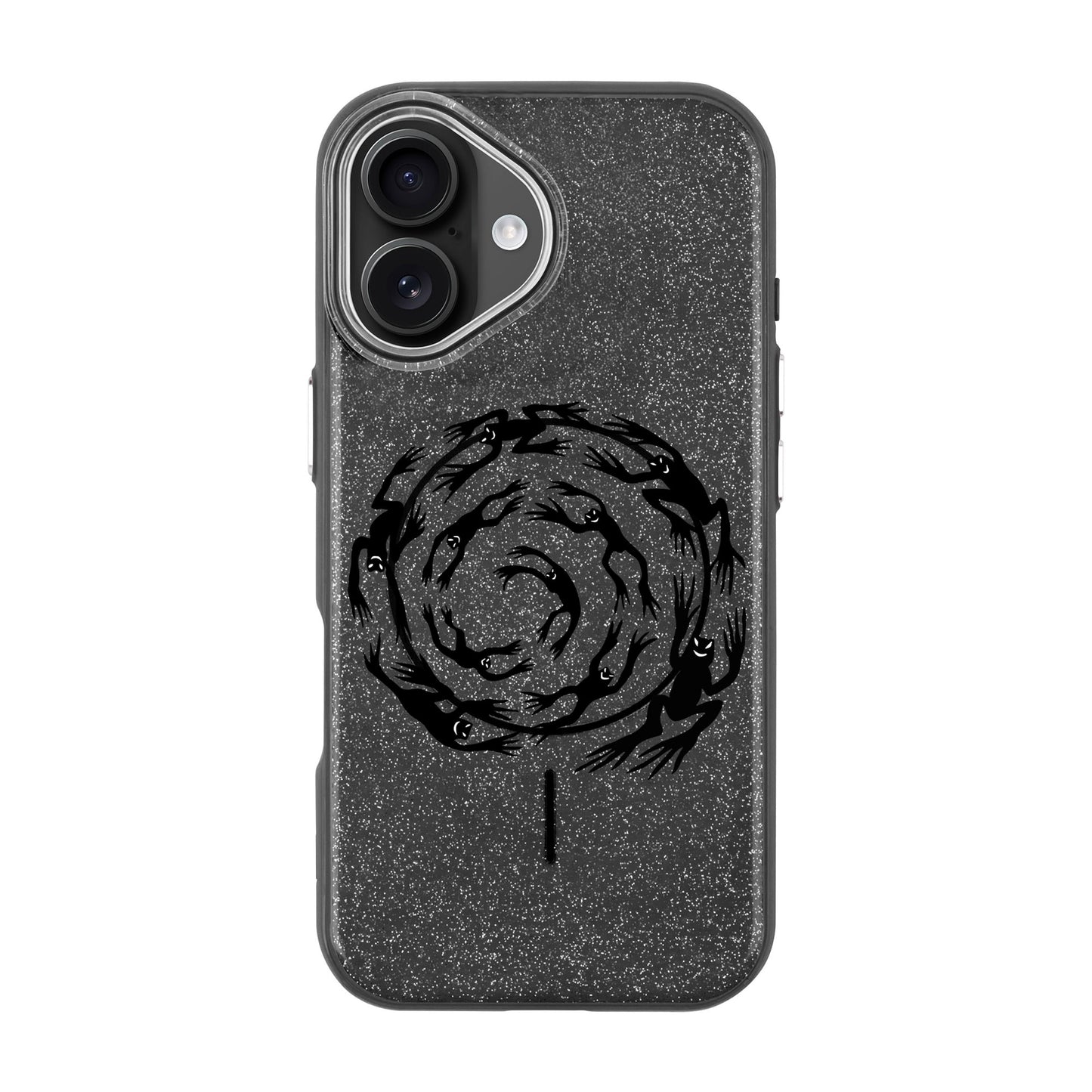 SWIRLING FROGS-iPhone 16 Radiant Kılıf MagSafe Özellikli