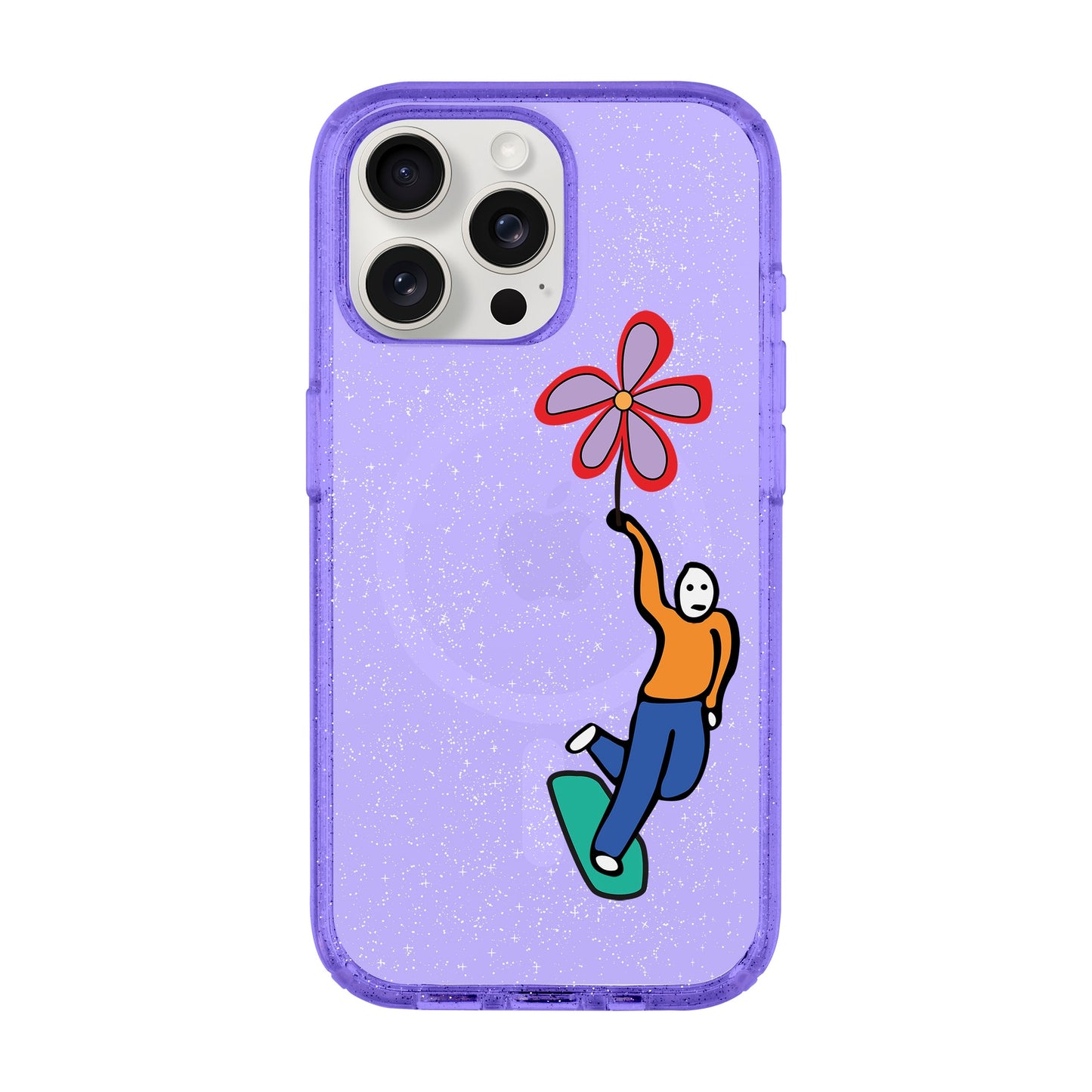 SKATEBOARDER-iPhone 15 Pro Max Shiny Kılıf MagSafe Özellikli