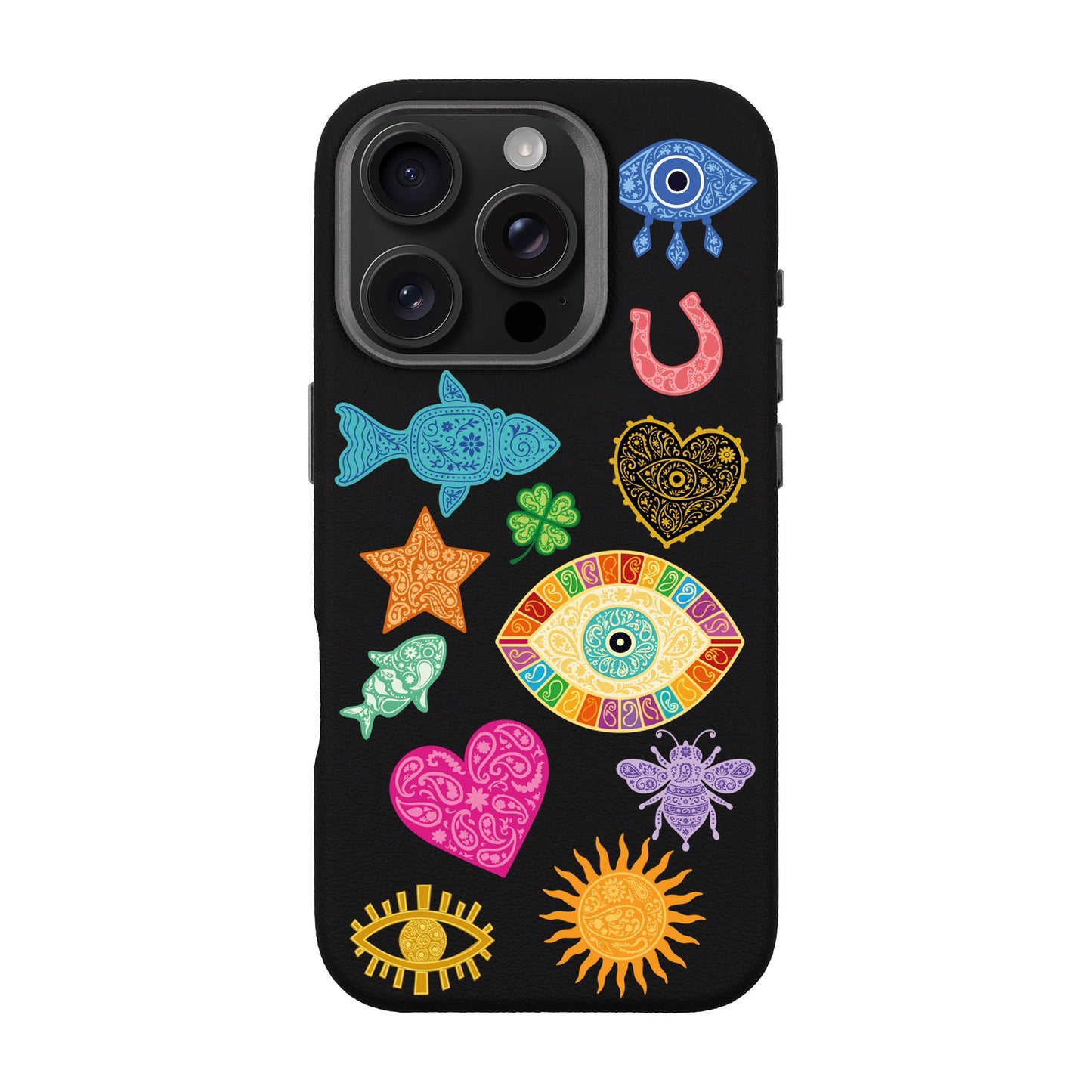 CHARMS BY BERRİN ÖZKAN-iPhone 16 Pro Leather Premium Kılıf MagSafe Özellikli