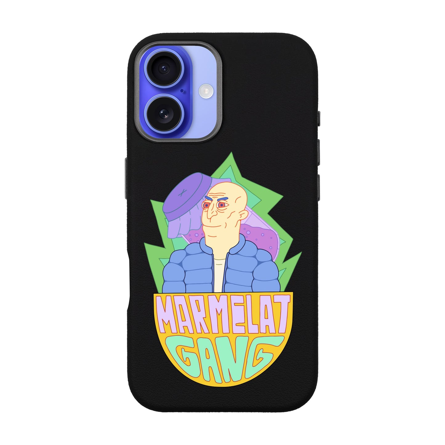 MARMELAT GANG-iPhone 16 Leather Premium Kılıf MagSafe Özellikli