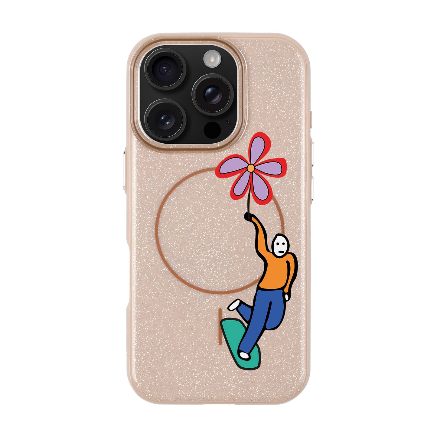 SKATEBOARDER-iPhone 16 Pro Radiant Kılıf MagSafe Özellikli