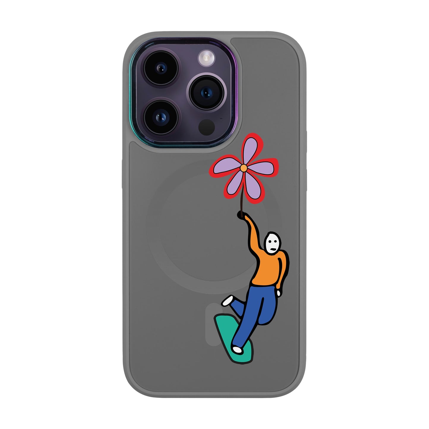 SKATEBOARDER-iPhone 13 Pro Vigor Kılıf MagSafe Özellikli