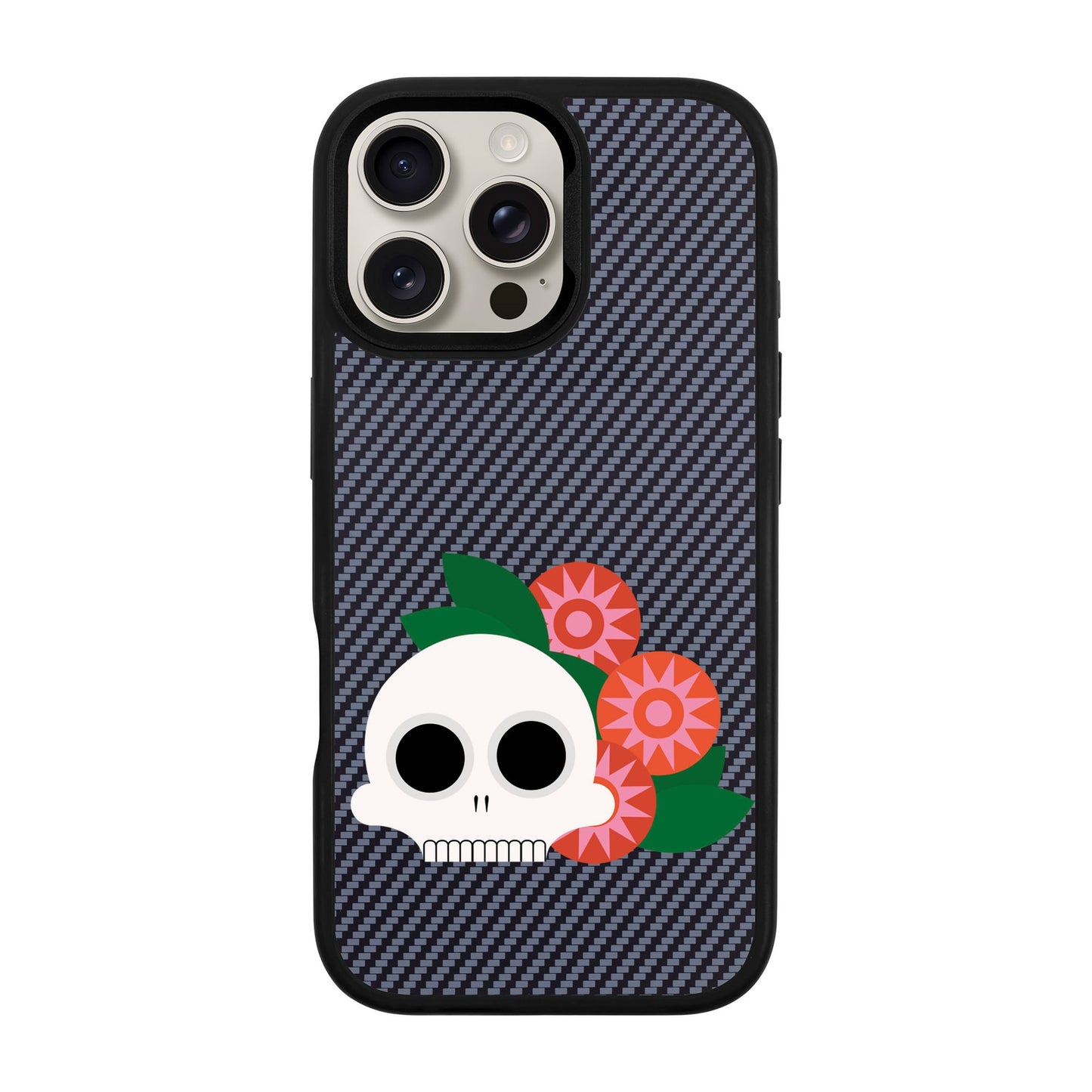 MEMENTO BLOOM-iPhone 16 Pro Max Plaid Kılıf MagSafe Özellikli